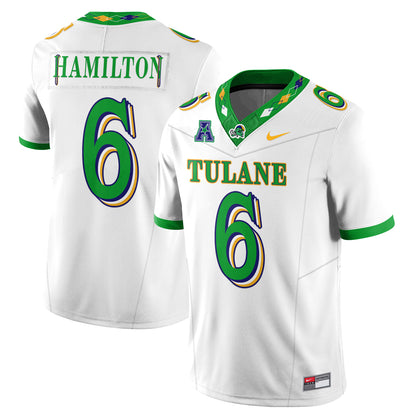 Tulane Green Wave 2026 City Football Vapor Jersey - Stitched