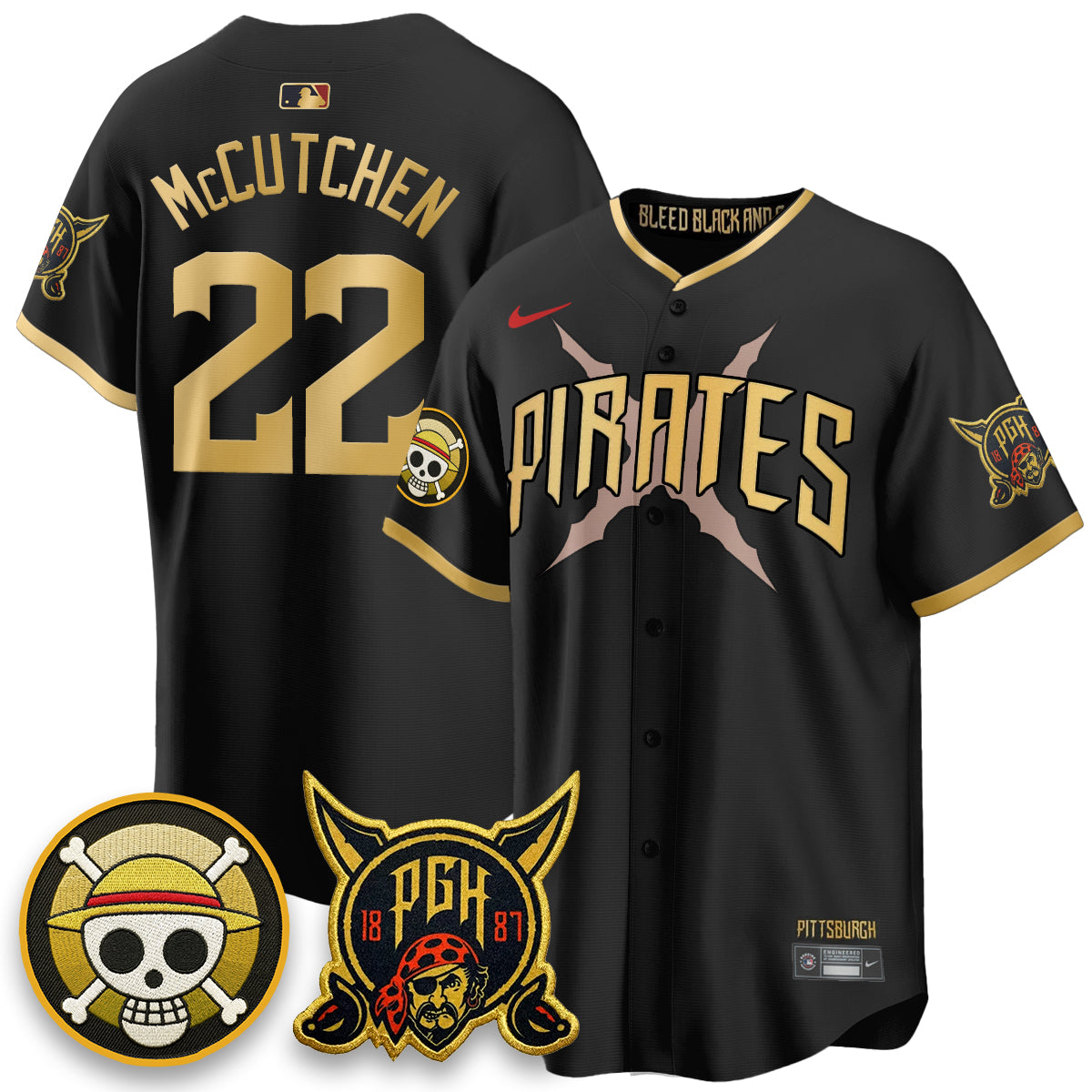 PIT 2026 City Connect x One Piece Vapor Limited Jersey - All Stitched