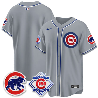 CHC 150th Anniversary Black Out Style Vapor Premier Limited Jersey - Stitched