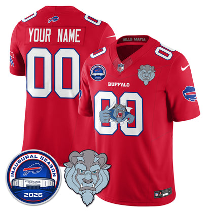 BUF x Hairy Blue Beast Edition Vapor Custom Jersey - Stitched