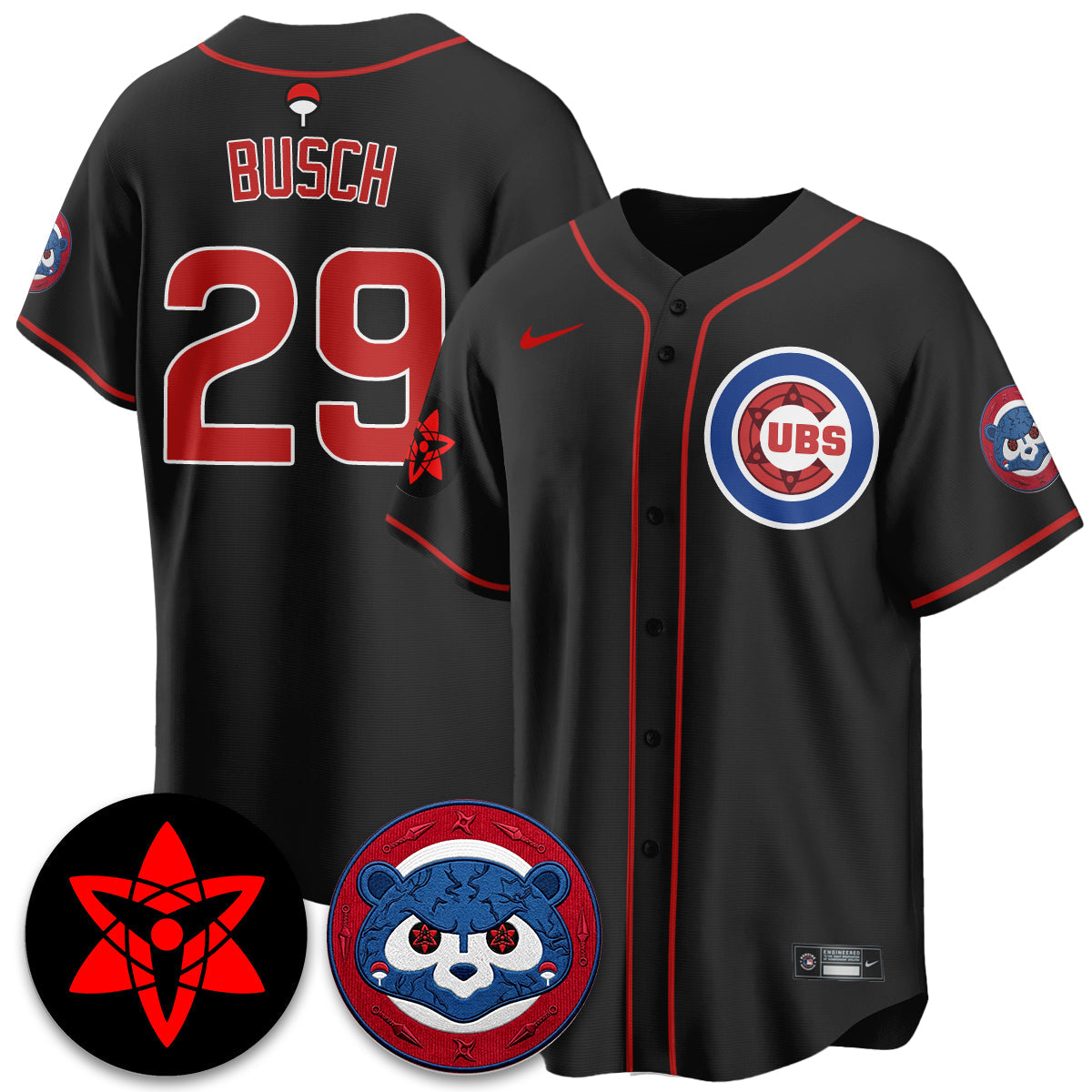 CHC Uchiha Sasuke Vapor Limited Jersey - Stitched