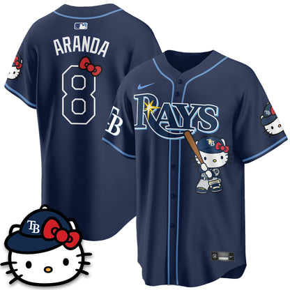 Tampa Bay Rays x Meow KT Edition Vapor Limited Jersey - Stitched
