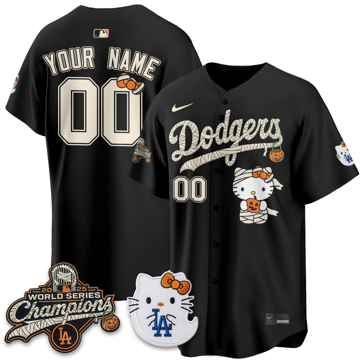 LAD Halloween 2026 Vapor Custom Jersey V2- Stitched