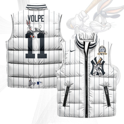 New York Yankees Edition Unisex Puffer Vest - Printed