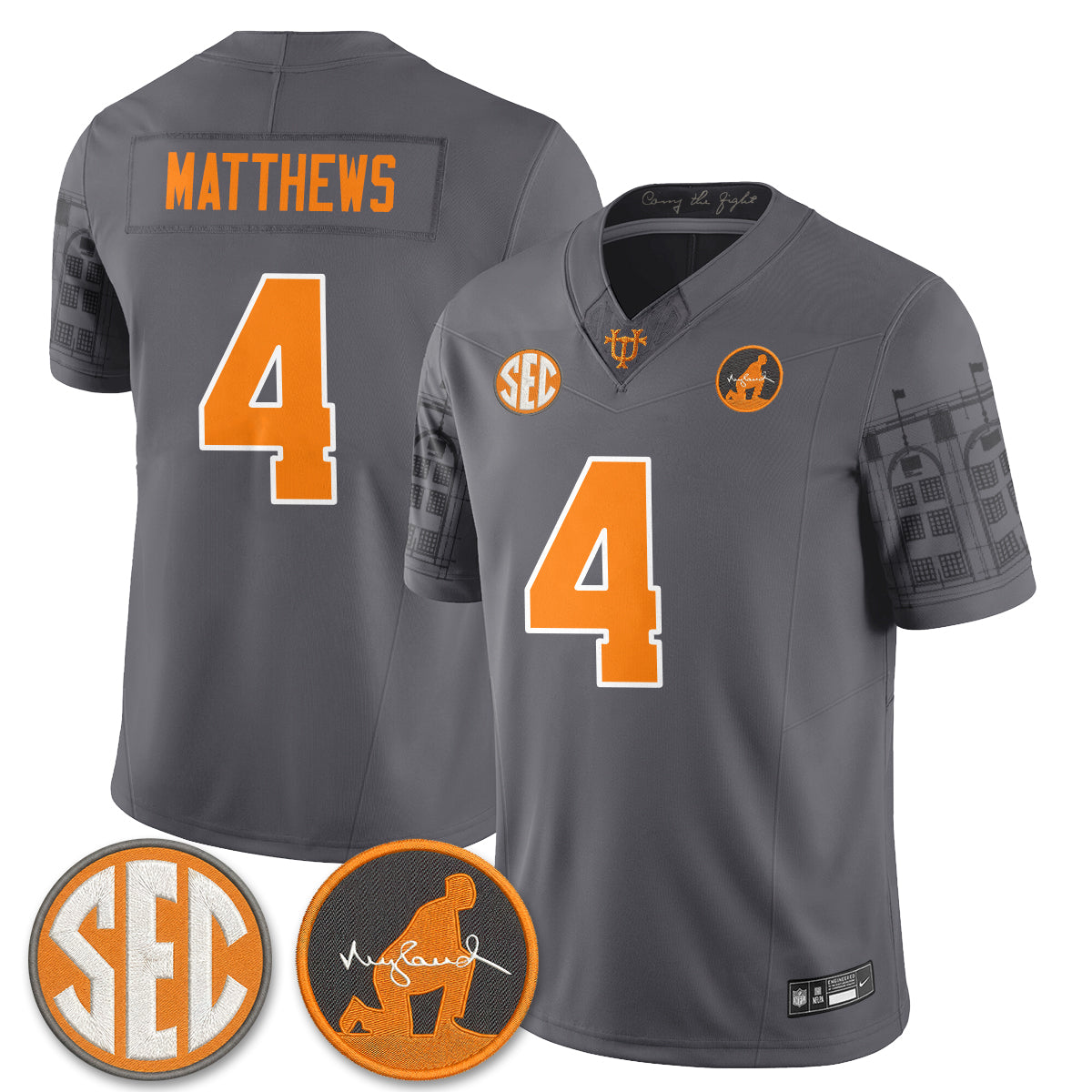 TENN Built from Legacy Jersey - Stitched