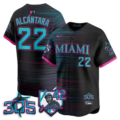 MIA 2026 Jackie Robinson New Era Vapor Limited Jersey - Stitched
