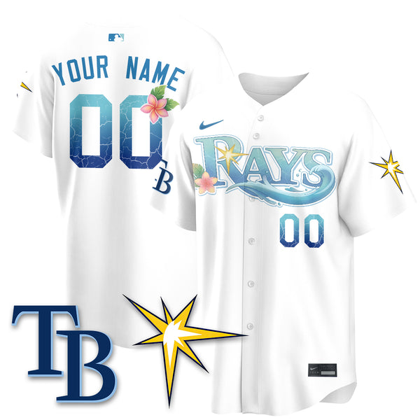 Tampa Bay Rays Aloha Spirit Vapor Limited Custom Jersey - Stitched