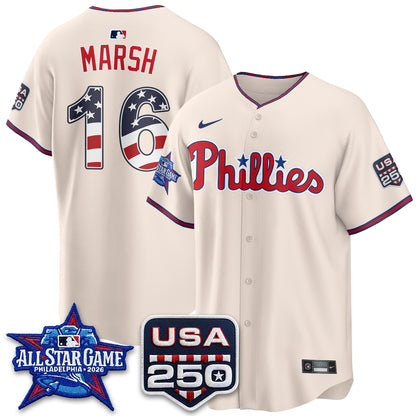 Philadelphia Phillies 2026 All Star Edition Vapor Jersey - Stitched