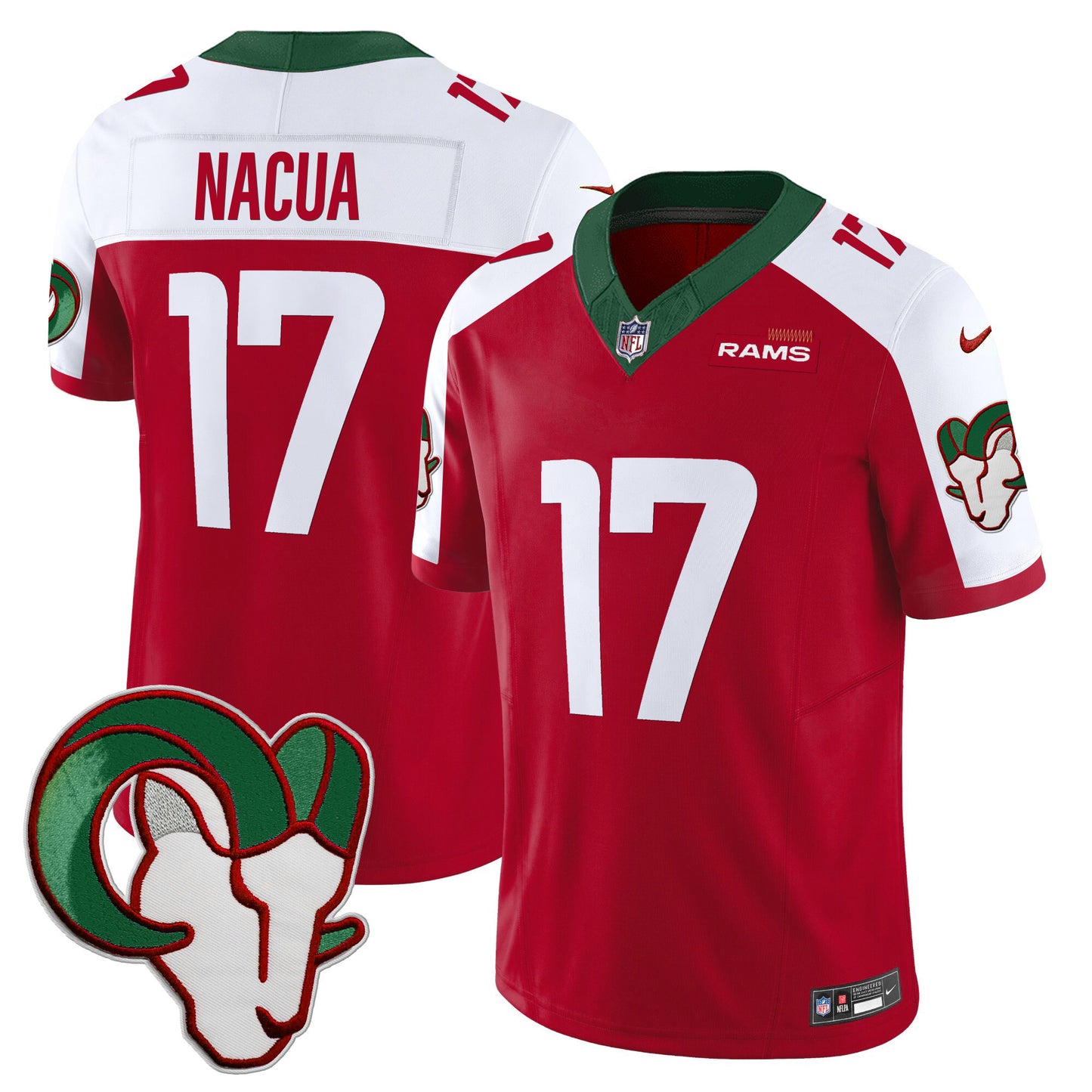 Los Angeles Rams Mexico Vapor Limited Jersey - All Stitched