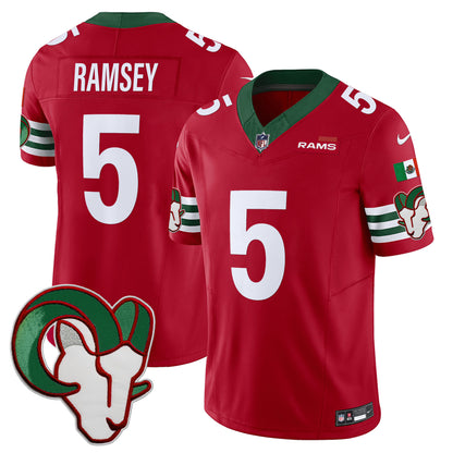 Los Angeles Rams Mexico Vapor Limited Jersey - All Stitched