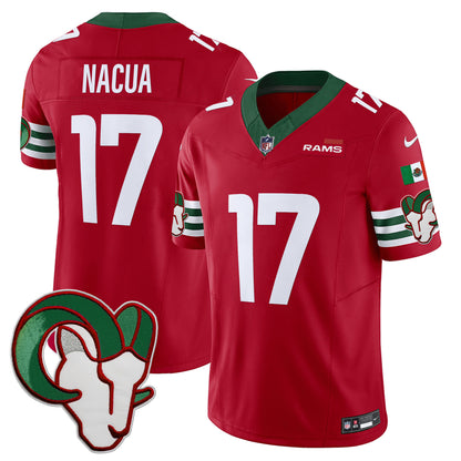 Los Angeles Rams Mexico Vapor Limited Jersey - All Stitched