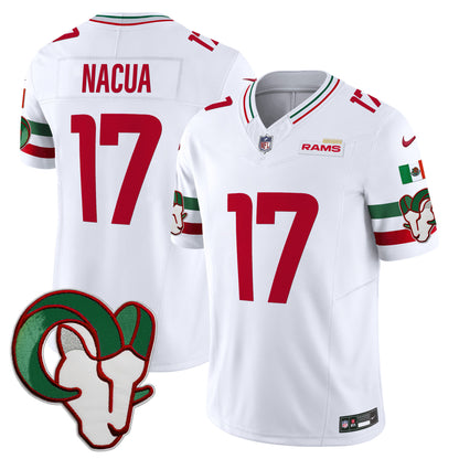 Los Angeles Rams Mexico Vapor Limited Jersey - All Stitched