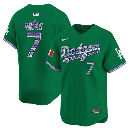 Los Angeles Dodgers Mexico Vapor Premier Limited Jersey V3 - All Stitched