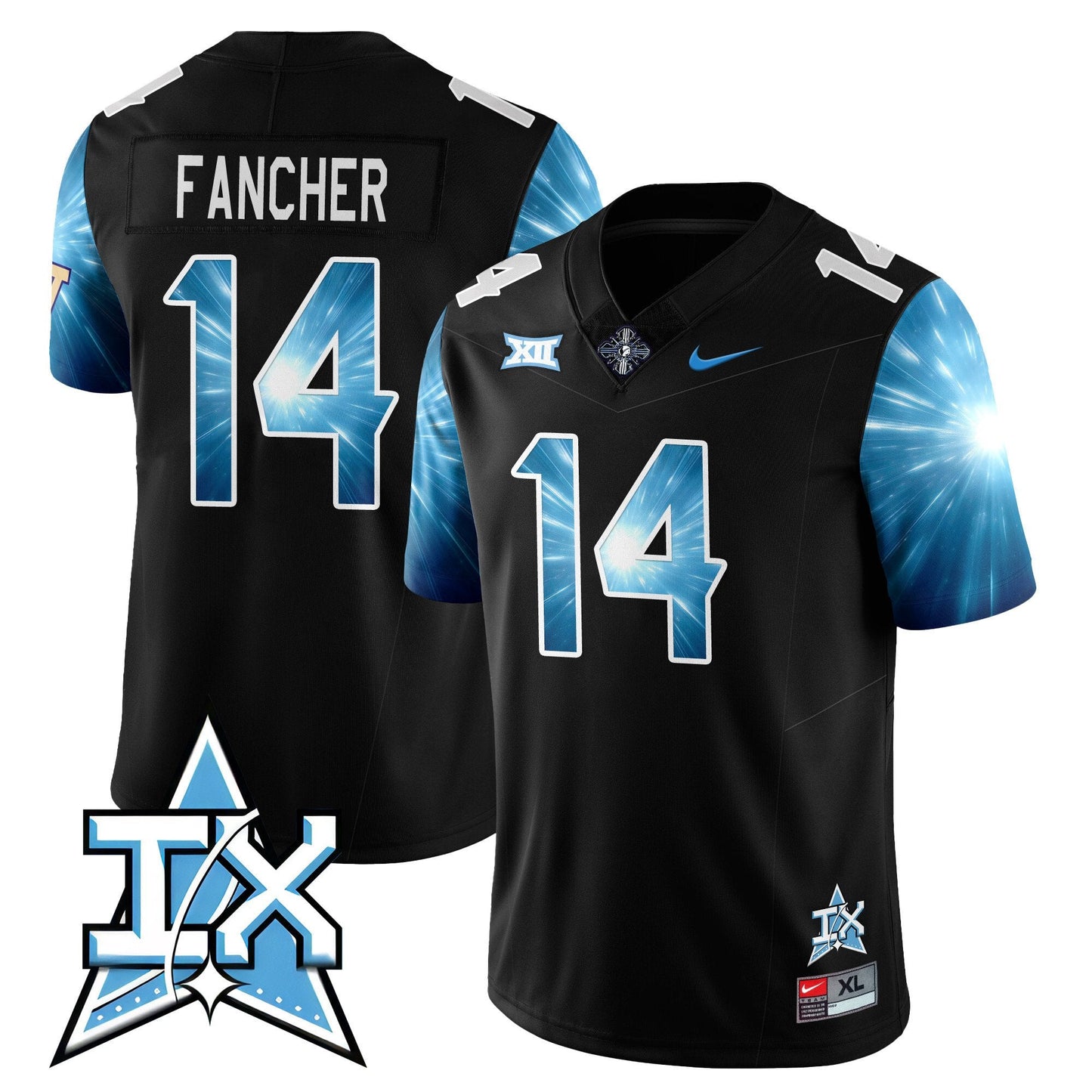 UCF Knights Football 2025 Space Game Uniform - All Stitched