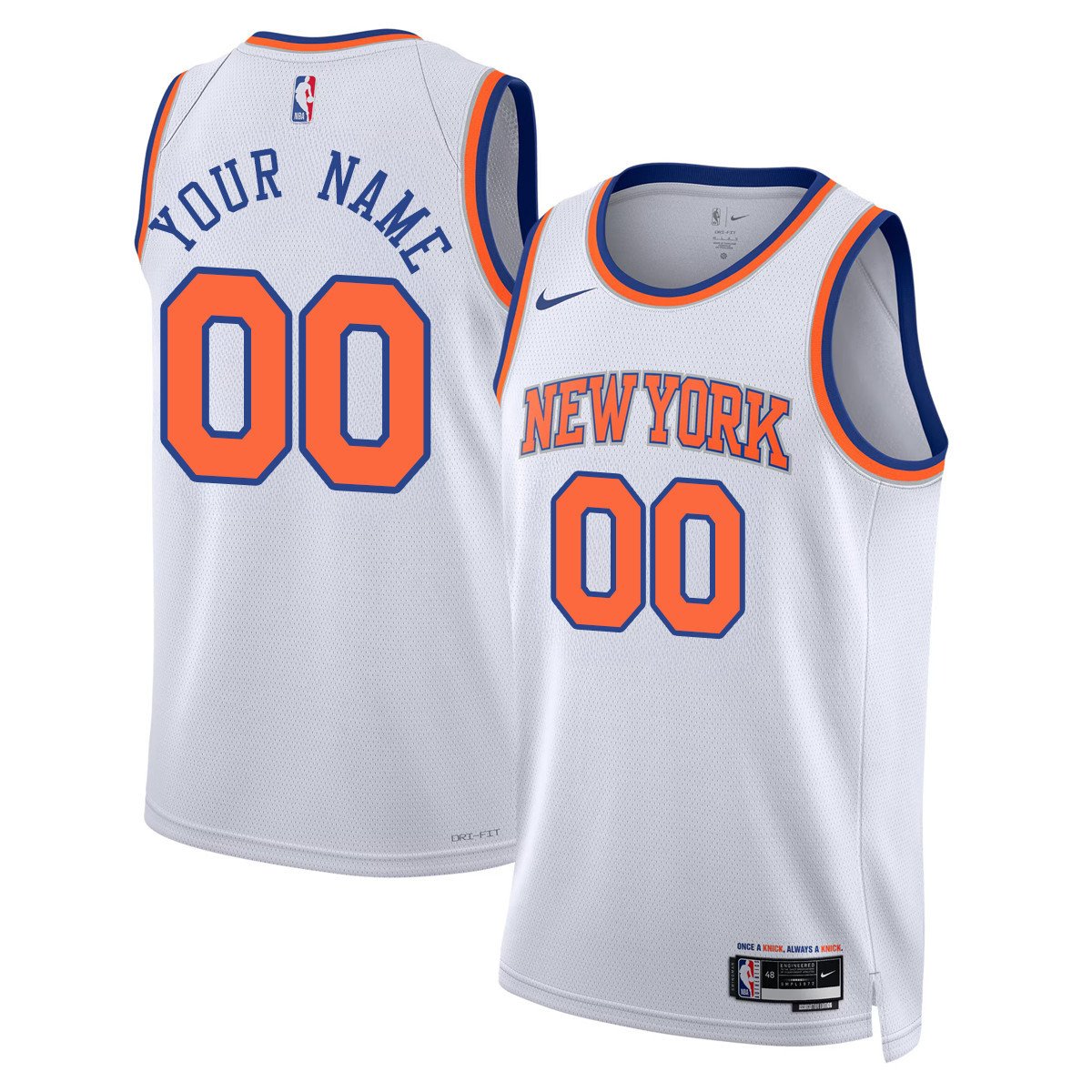 New York Knicks 2025 Limited Custom Jersey - All Stitched