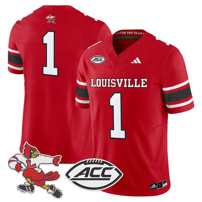 Men's Louisville Cardinals '1980s Throwback' Vapor Limited Jersey - All Stitched