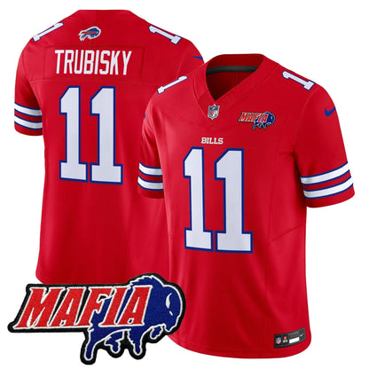 BUF 2025 Bills Mafia Patch Vapor Limited Jersey - All Stitched