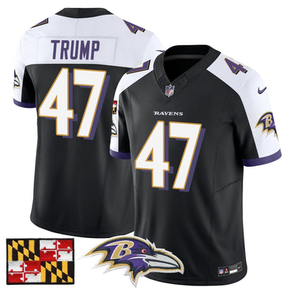 BAL 2024 Maryland Flag Vapor Limited Jersey - All Stitched
