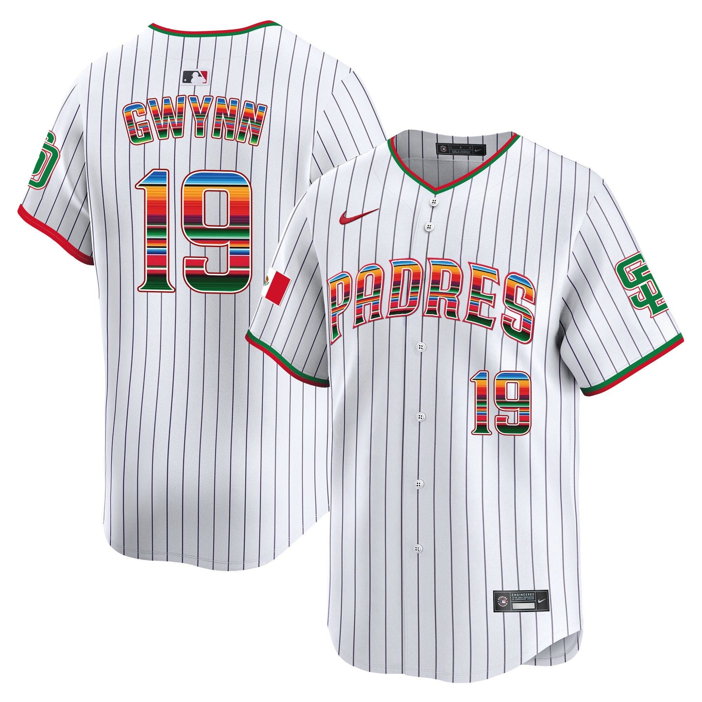 Men's San Diego Padres Mexico Premier Limited Jersey - All Stitched