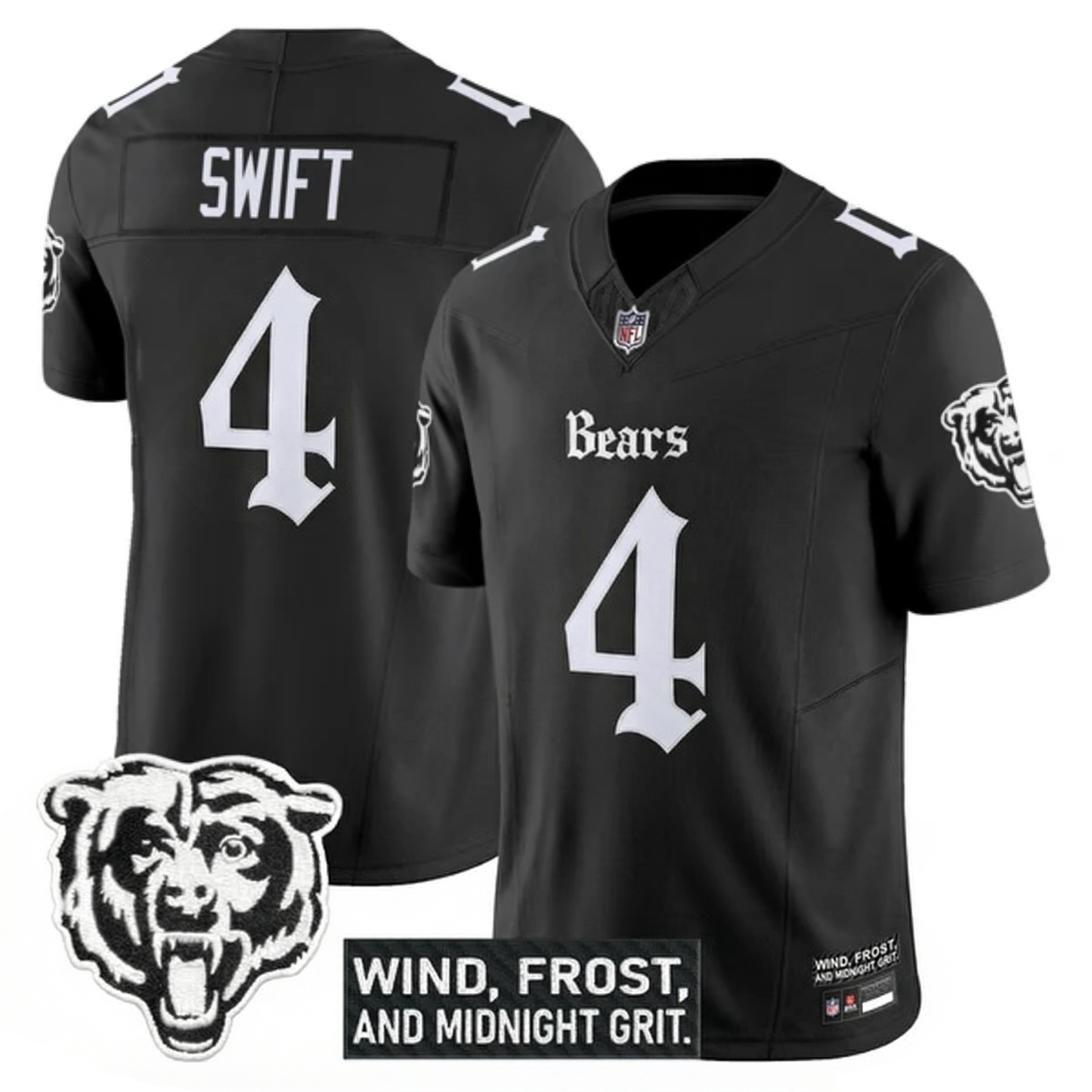 CHI 'Gothic Midway Legacy' Vapor Limited Jersey - All Stitched