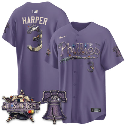 Philadelphia Phillies Nightmare Edition Vapor Jersey - Printed-NHM