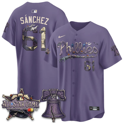 Philadelphia Phillies Nightmare Edition Vapor Jersey - Printed-NHM